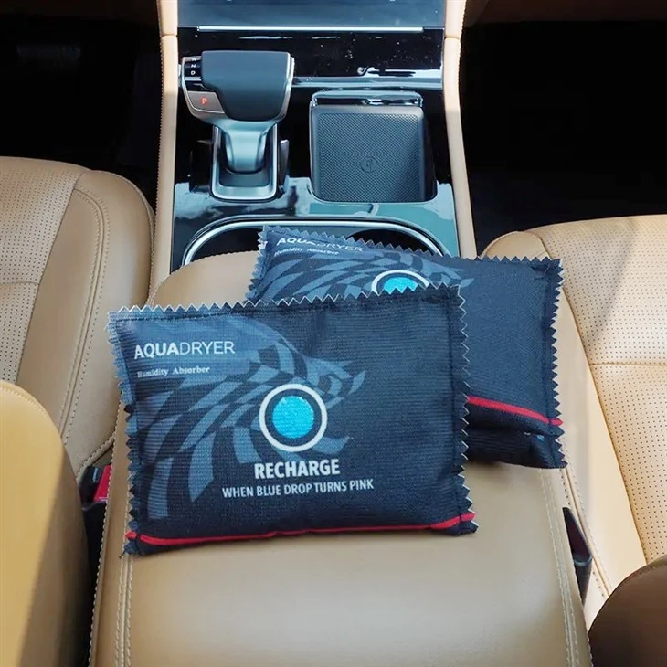 Customized automotive moisture absorber