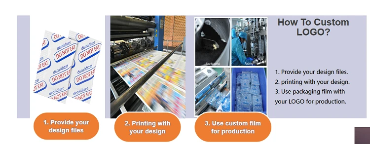 Customized deoxidizer packs food grade
